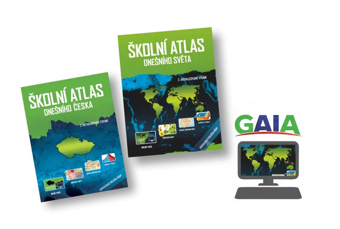 Výuková edice Školních atlasů Dnešní svět a GAIA