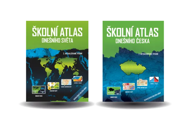 Set obou atlasů v tištěné verzi