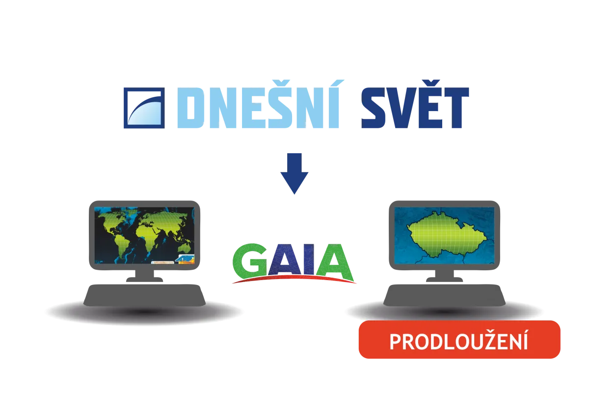 Set online Školních atlasů dnešního světa a dnešního Česka + GAIA