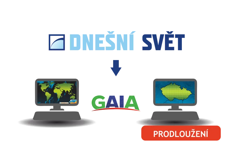 Set online Školních atlasů dnešního světa a dnešního Česka + GAIA