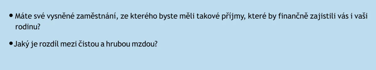 Otázky a úkoly