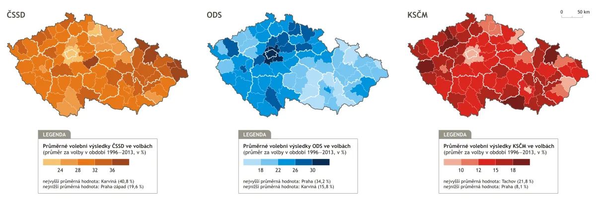 Volební výsledky politických stran
