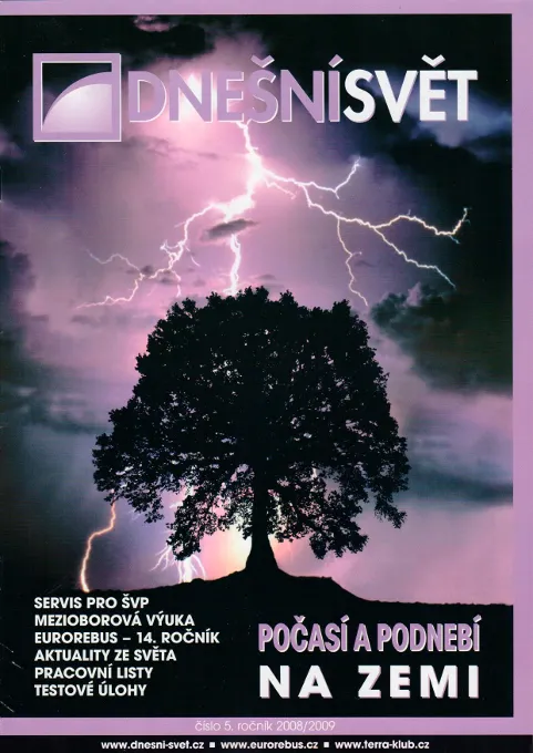 Obálka publikace Počasí a podnebí